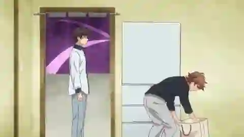 Doukyonin wa Hiza, Tokidoki, Atama no Ue. Episodio 1
