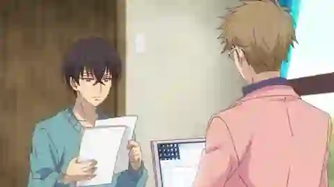 Doukyonin wa Hiza, Tokidoki, Atama no Ue. Episodio 3