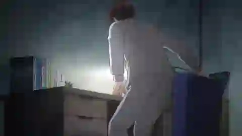 Doukyonin wa Hiza, Tokidoki, Atama no Ue. Episodio 8