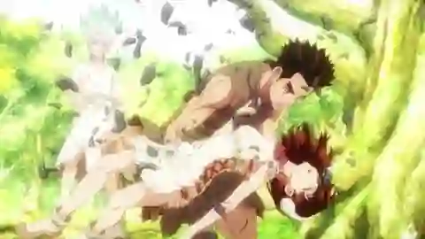 Dr. Stone Episodio 3