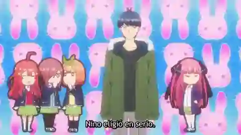 Gotoubun no Hanayome Episodio 9