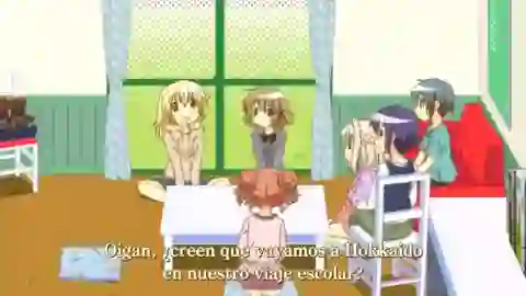 Hidamari Sketch x Honeycomb Episodio 1