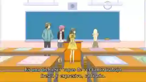 Hidamari Sketch x Honeycomb Episodio 7