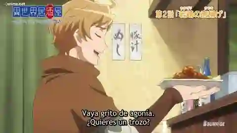 Isekai Izakaya: Koto Aitheria no Izakaya Nobu Episodio 2