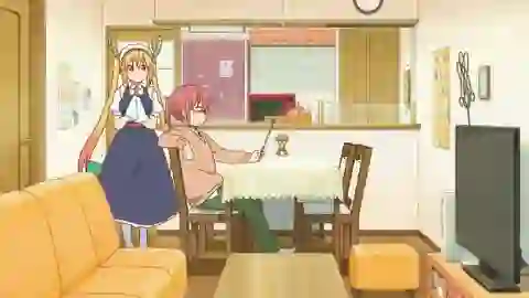 Kobayashi-san Chi no Maid Dragon Episodio 4