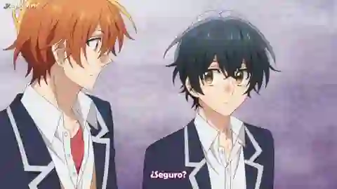 Sasaki to Miyano: Koi ni Kizuku Mae no Chotto Shita Hanashi. Episodio 1
