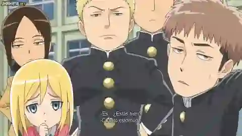 Shingeki! Kyojin Chuugakkou Episodio 2