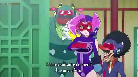 Time Bokan: Gyakushuu no San Akunin Episodio 8