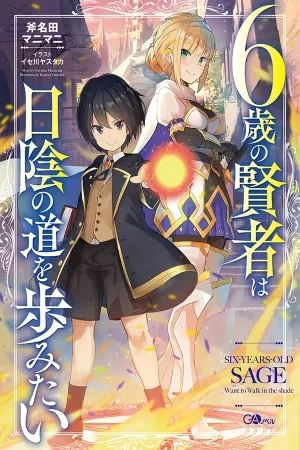 Portada de 6-sai no Kenja wa Hikage no Michi wo Ayumitai