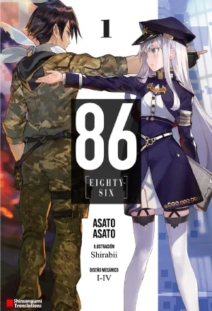 Portada de 86-Eigthy six