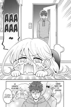 Portada de Ayano-san wa babu-chan ni naru