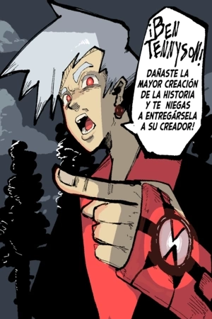 Portada de Ben vs Albedo (fanmanga)