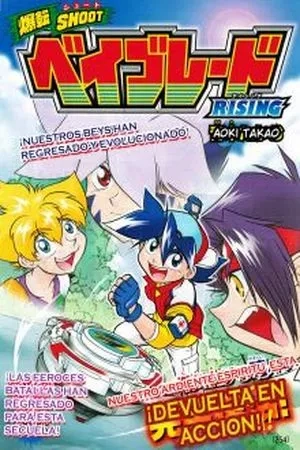 Portada de Beyblade Rising
