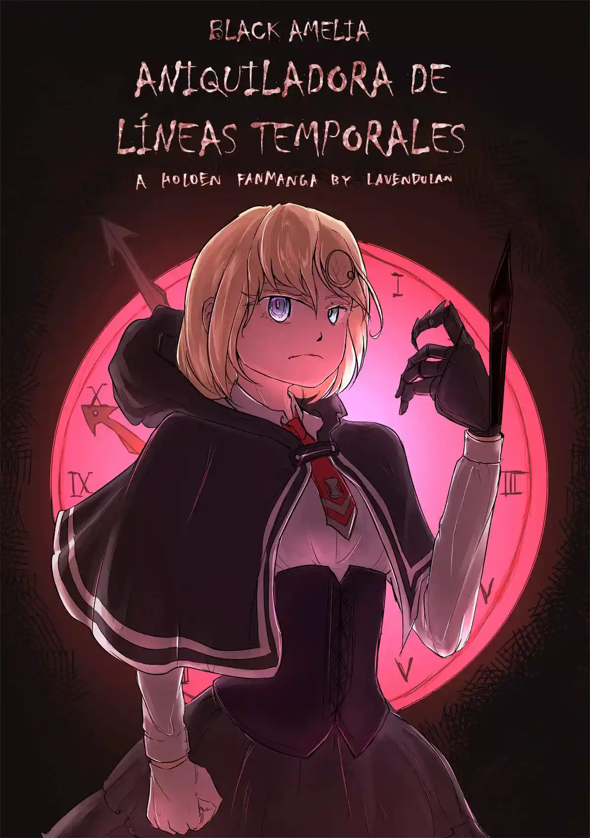 Portada de Black Amelia Aniquiladora De Lineas Temporales