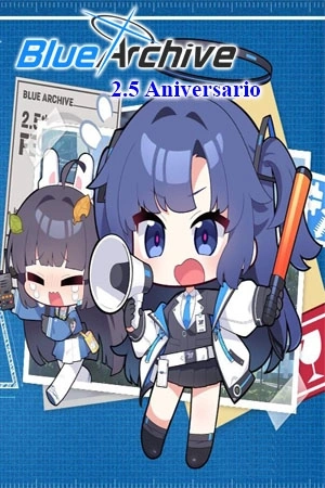 Portada de Blue Archive 2.5 Aniversario