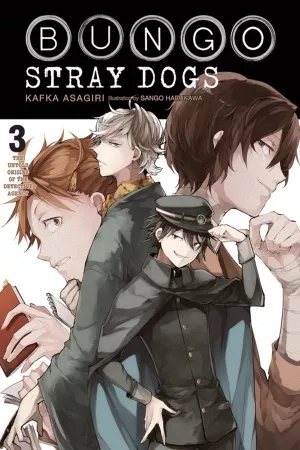 Portada de Bungou Stray Dogs: La historia no contada de los orígenes de la Agencia de Detectives Armados