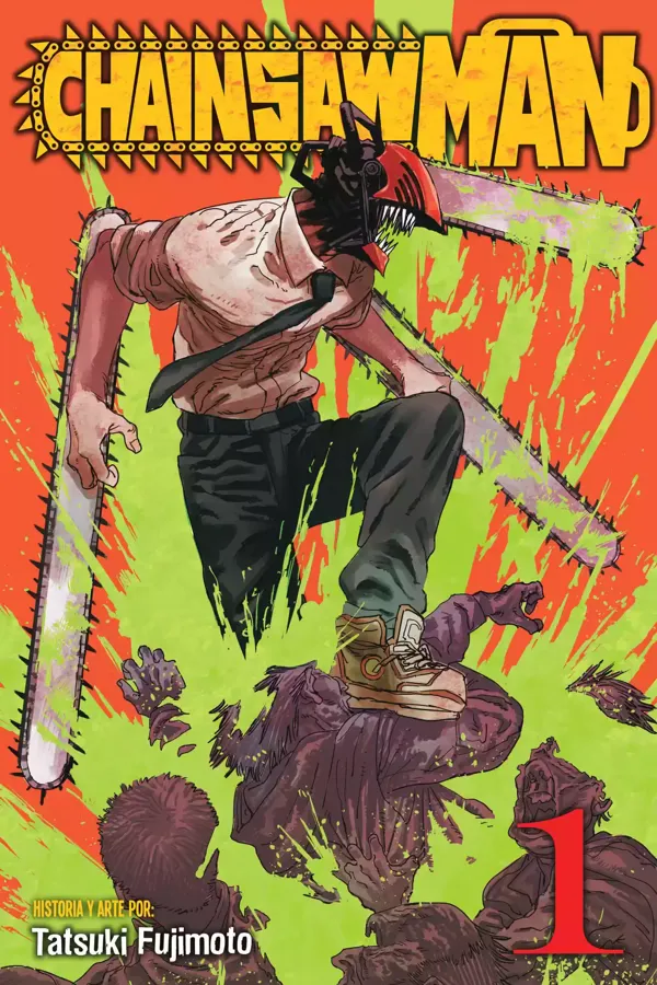 Portada de Chainsaw Man Color Oficial