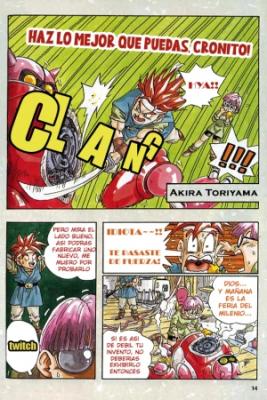 Portada de Chrono Trigger Haz Lo Mejor Que Puedas Cronito