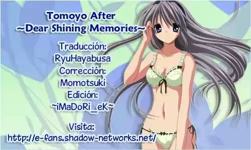 Portada de Clannad Tomoyo After