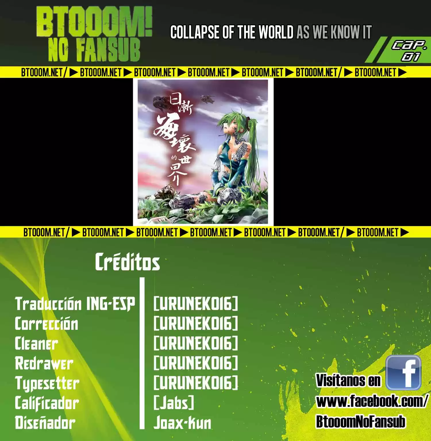 Portada de Collapse Of The World As