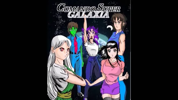 Portada de Comando Super Galaxia