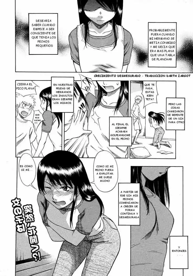 Portada de Crecimiento Desmesurado