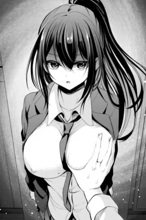 Portada de Cuando le tocó las tetas, hace una cara realmente aterradora.