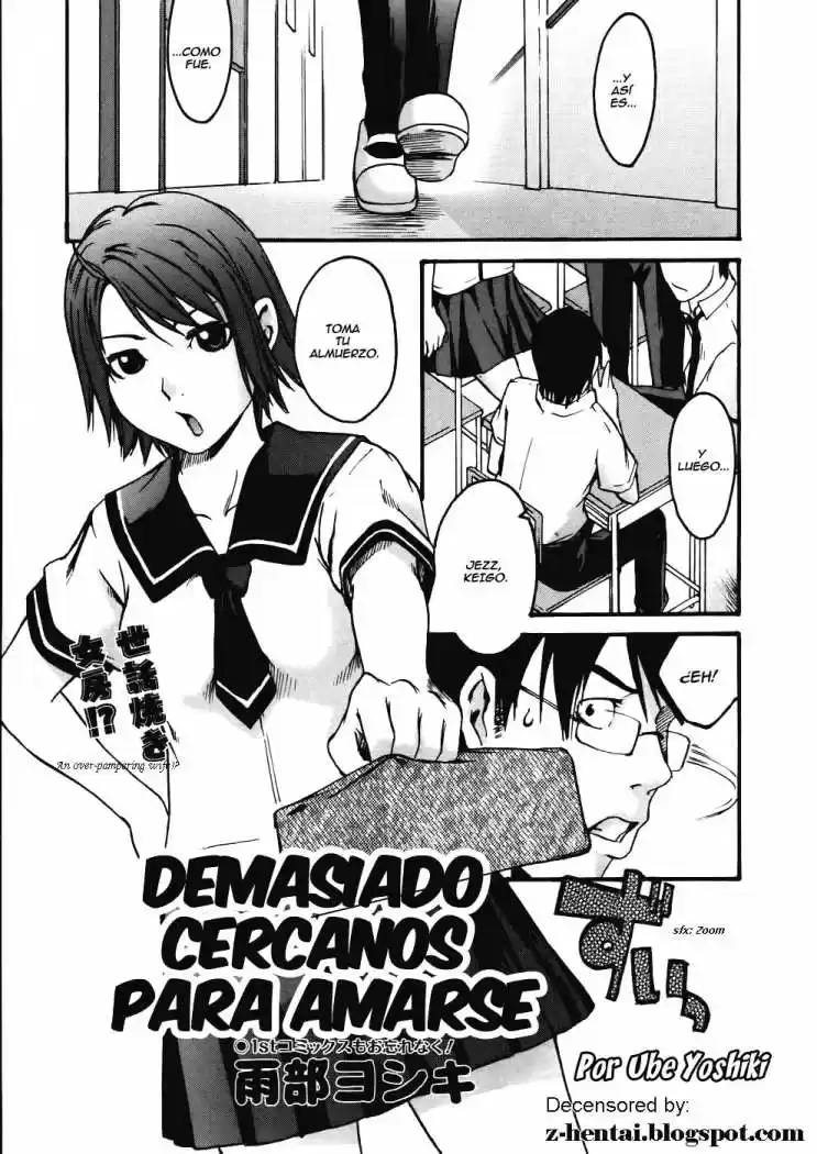 Portada de Demasiado Cercanos Para Amarse
