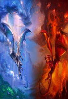 Portada de El Dragon Rojo Y El Dragon Azul