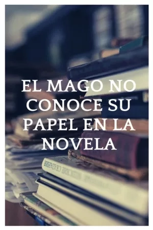 Portada de El mago no conoce su papel en la novela