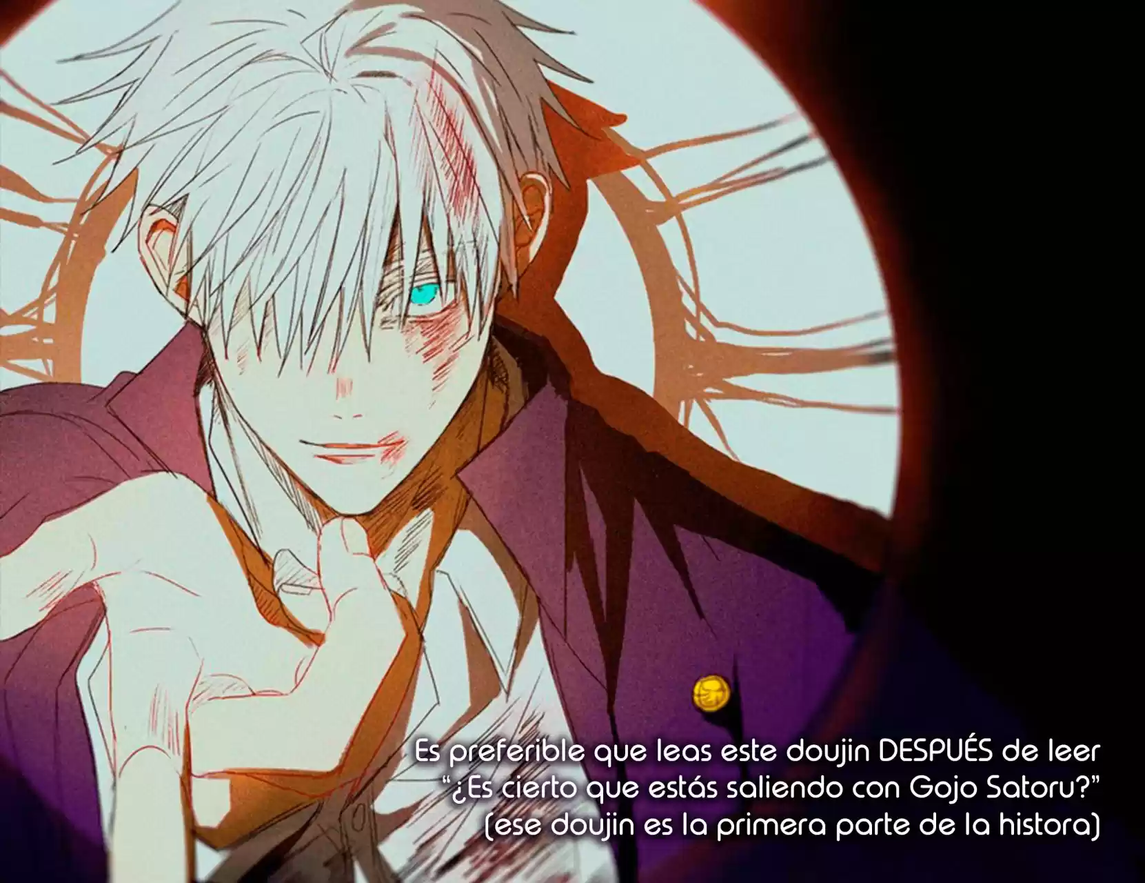 Portada de Es Cierto Que Eres El Guardian De Fushiguro Megumi