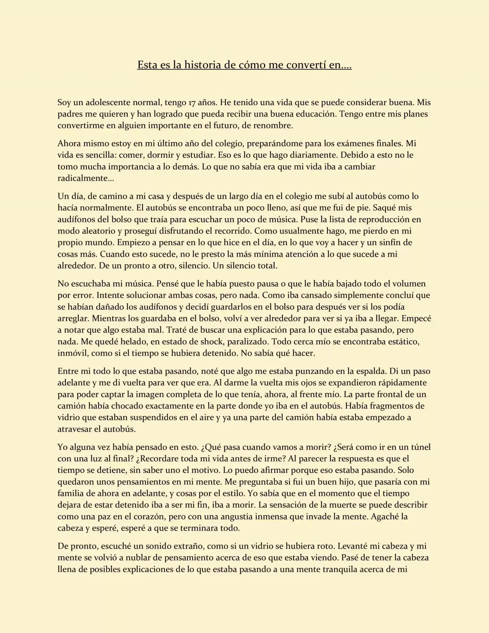 Portada de Esta Es La Historia De Como Me Converti En