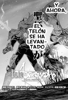 Portada de Fate Apocrypha