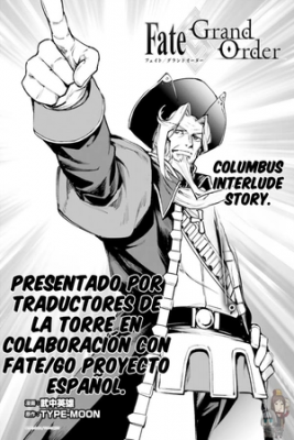 Portada de Fate Grand Order Columbus Interlude Story