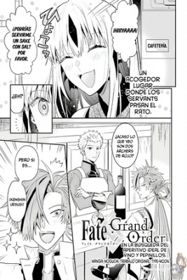 Portada de Fate Grand Order En La Busqueda Del Aperitivo Ideal De Vino Y Pepinillos