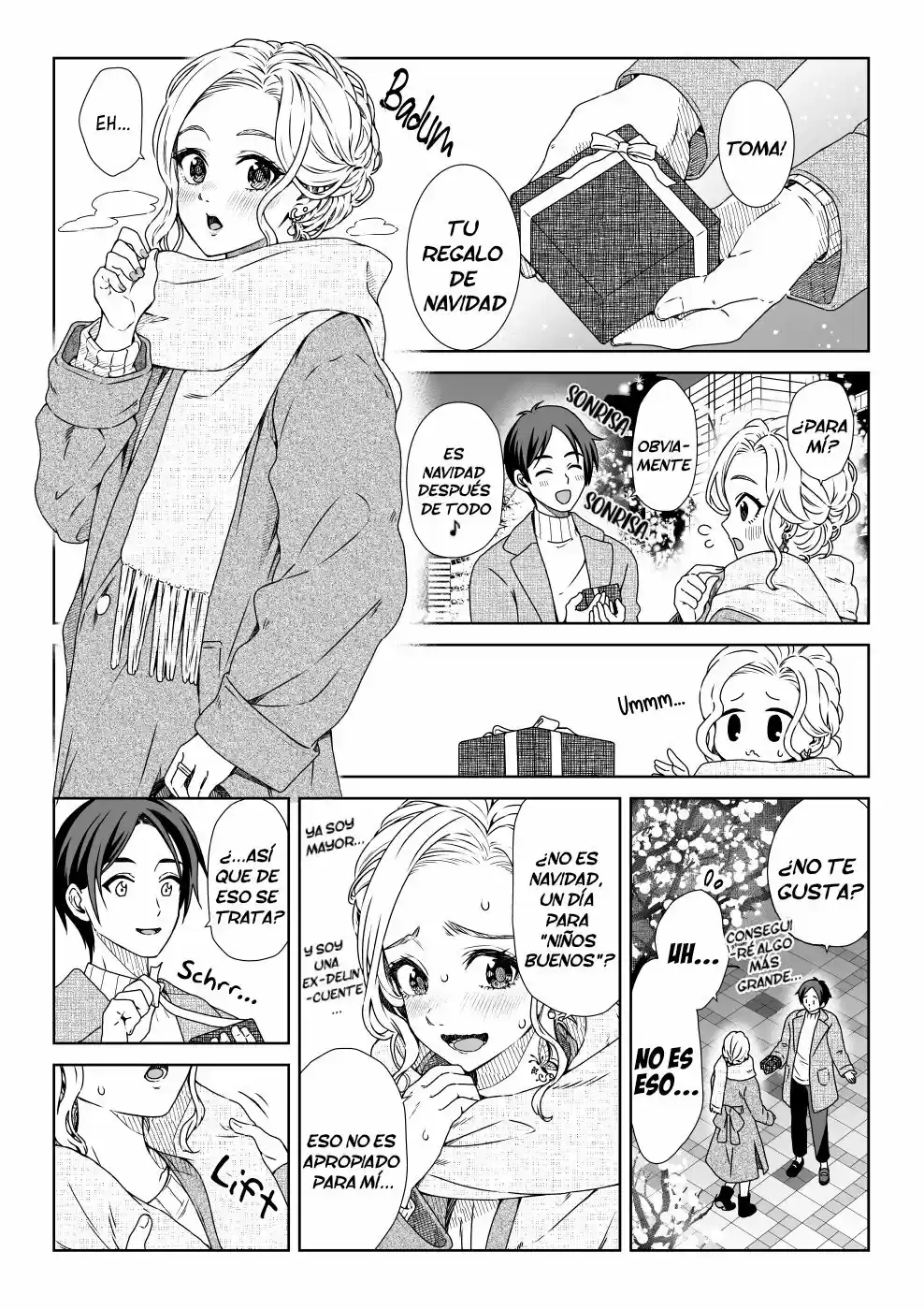 Portada de Former Delinquent Girlfriend And Mister Earnest Web Comic