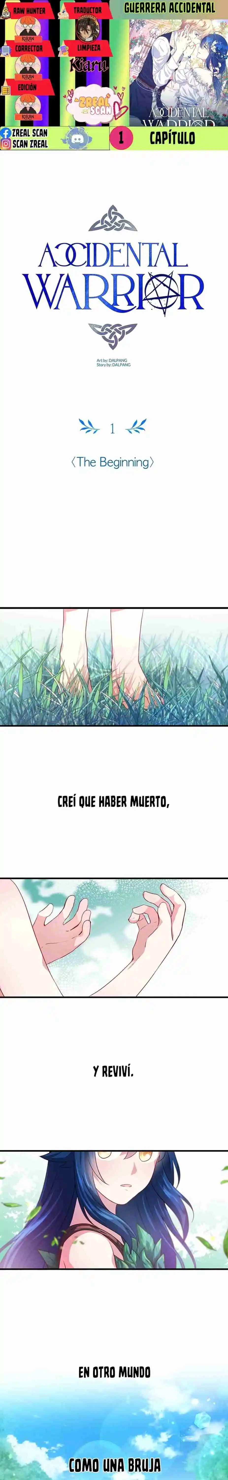 Portada de Guerrera Accidental