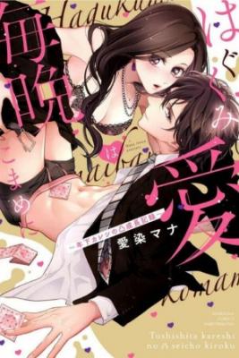 Portada de Hagukumi Ai Wa Maiban Komame Ni Toshishita Kareshi No Totsu Seichou Kiroku