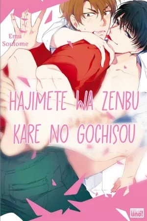 Portada de Hajimete wa Zenbu Kare no Gochisou