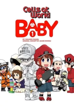 Portada de Hataraku Saibou BABY