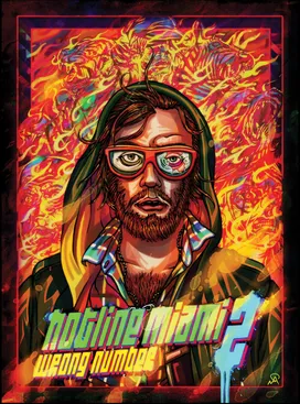 Portada de Hotline Miami 2 Wrong Number Comic Digital