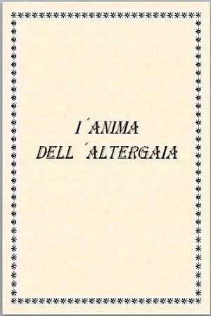 Portada de I´anima Dell ´ALTERGAIA