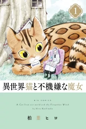 Portada de Isekai Neko to Fukigen na Majo