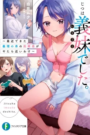 Portada de Jitsu wa gimai (imouto) deshita