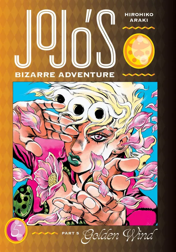 Portada de Jojo S Bizarre Adventure Part 5 Vento Aureo Official Colored