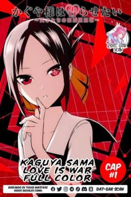 Portada de Kaguya Sama Full Color