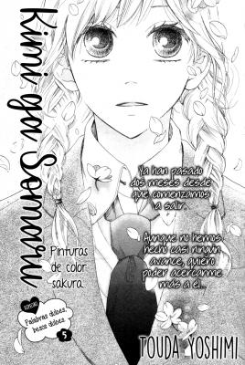 Portada de Kimi Ga Somaru Sakura Iro No Enogu