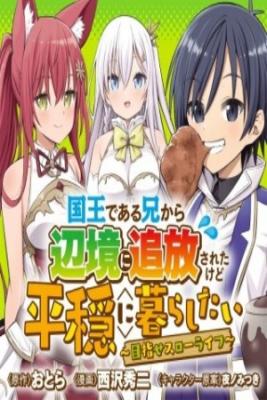Portada de Kokuou Dearu Ani Kara Henkyou Ni Tsuihou Sareta Kedo Heion Ni Kurashitai Mezase Slow Life