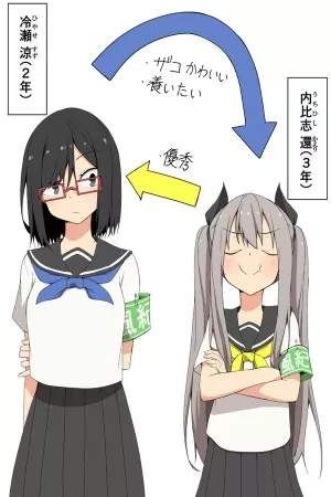 Portada de Kusozako Mesugaki Fuuki Iinchou