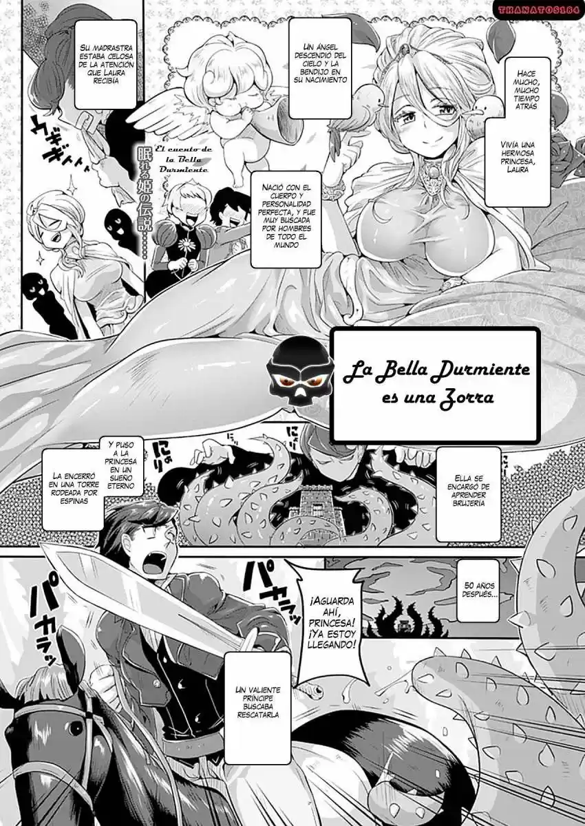 Portada de La Bella Durmiente Es Una Zorra